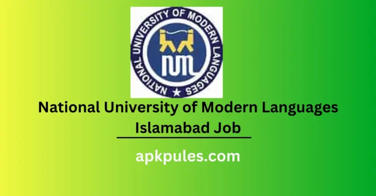 National University of Modern Languages Islamabad